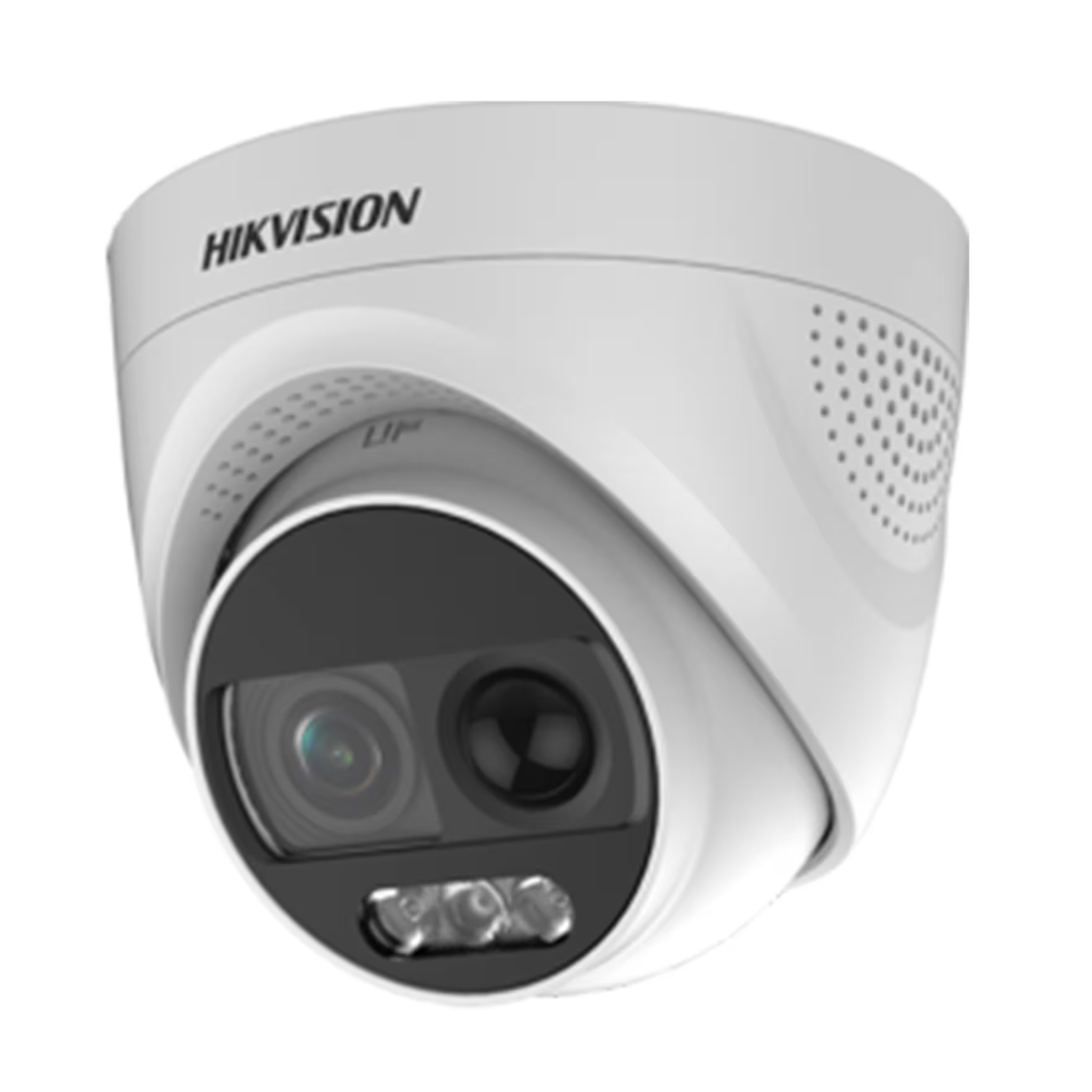 Hikvision 3K fixed lens ColorVu PIR Siren Turret Camera with Audio
