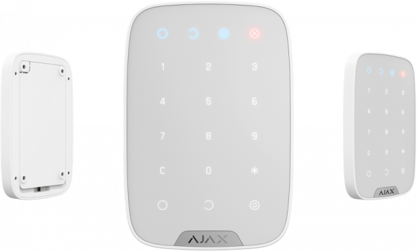 Ajax 22676 Keypad- Two-way wireless keypad PD White 