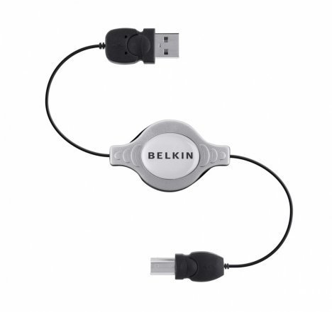 Belkin F3U133CP1MRTC USB cable 1 m 2.0 USB A USB B
