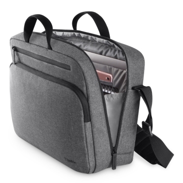 Belkin F8N901 Classic Pro Slim Messenger Bag for 15.6 inch Laptop Mackbook Grey