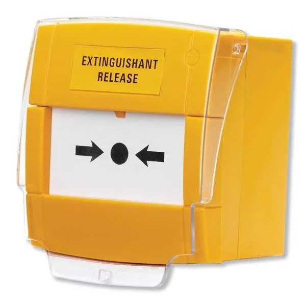 C-TEC BF372 KAC Yellow Extinguishant Release Surface Call Point 