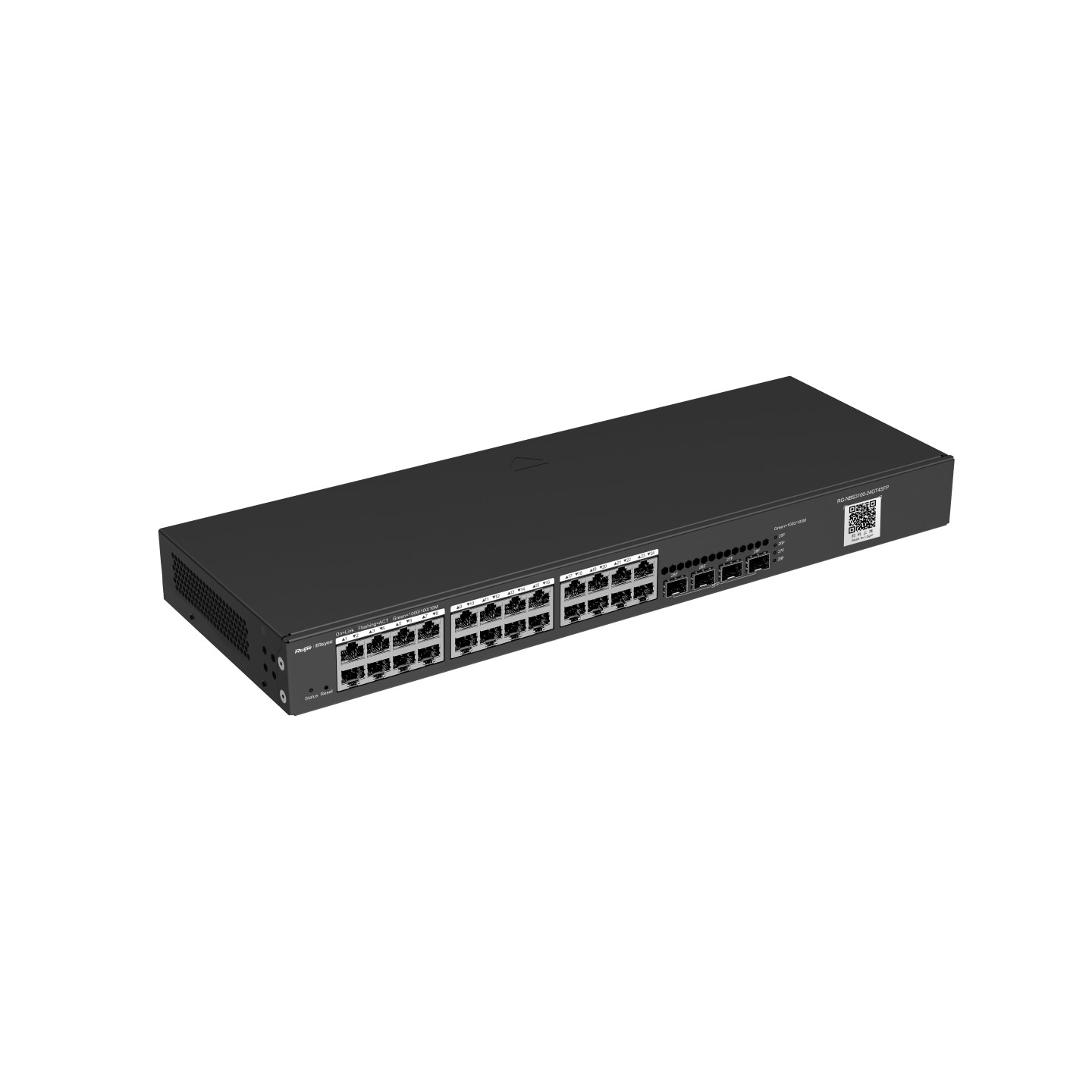 Ruijie Reyee RG-NBS3100-24GT4SFP, 28-Port Gigabit Layer 2 Cloud Managed Non-PoE Switch