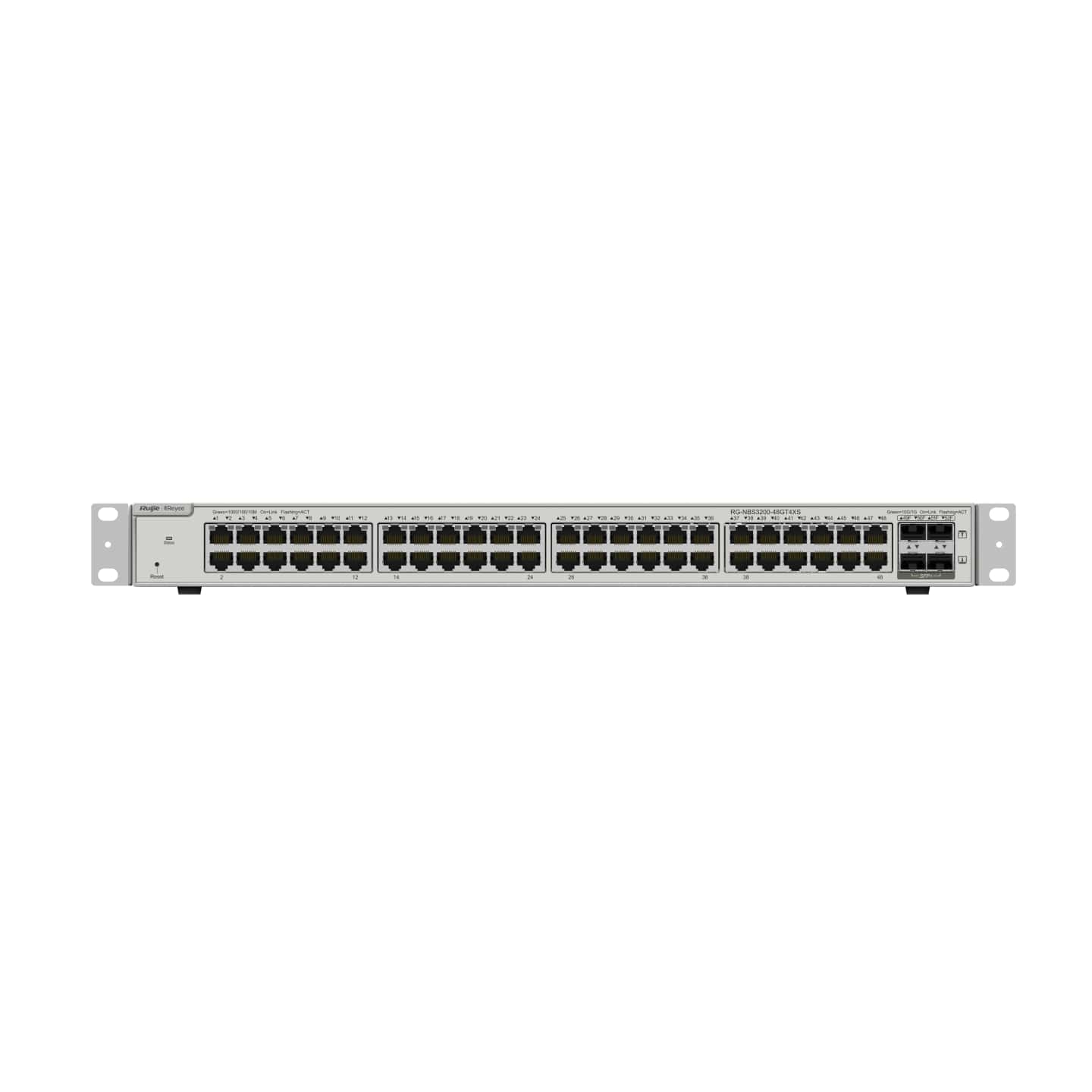 Ruijie Reyee RG-NBS3200-48GT4XS, 48-Port Gigabit Layer 2 Managed Switch, 4 * 10G Uplinks