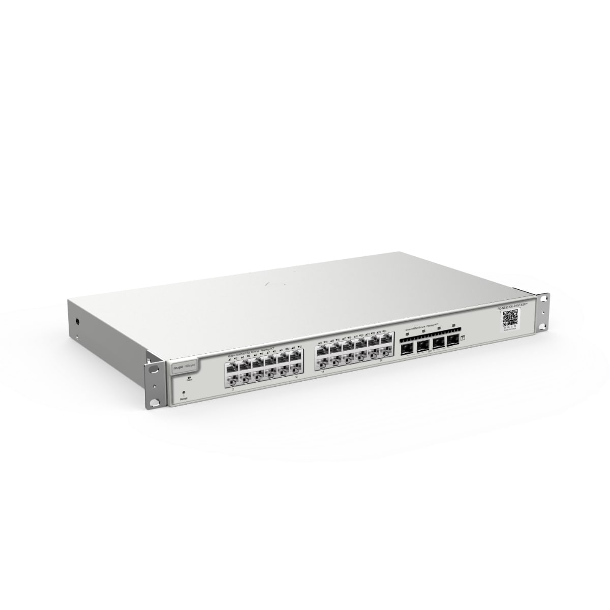 Ruijie Reyee RG-NBS5200-24GT4XS, 24-port Gigabit Layer 3 Non-PoE Switch, 4 SFP+ Uplink