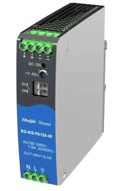 Ruijie Reyee  AC/DC 120W DIN-Rail Power Supply for industrial switch