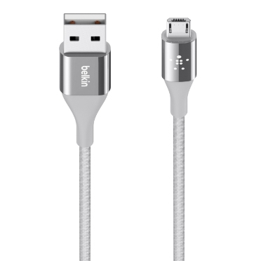 Belkin DuraTek USB cable 1.2 m 2.0 USB A Micro-USB B Silver