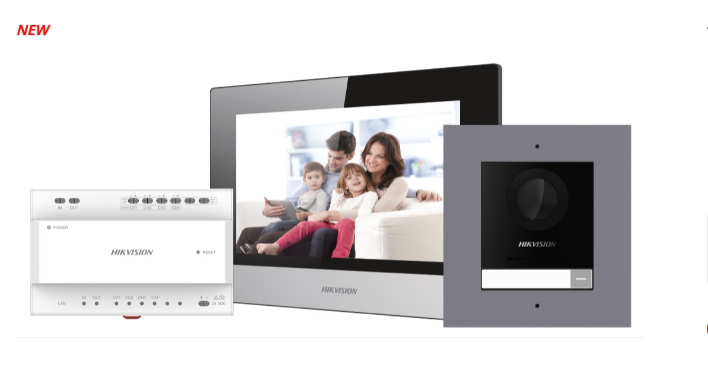 Hikvisions 2-wire digital IP video intercom kit 