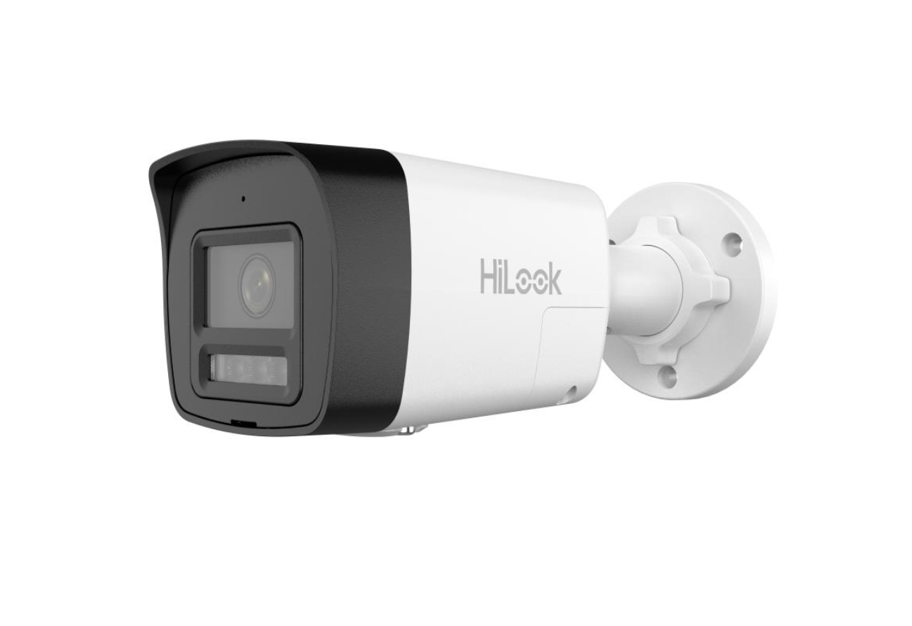 HiLook 8 MP Smart Hybrid Light MD 2.0 Fixed Bullet Network Camera 2.8mm IPC-B180HA-LUF/SL(2.8mm) -White