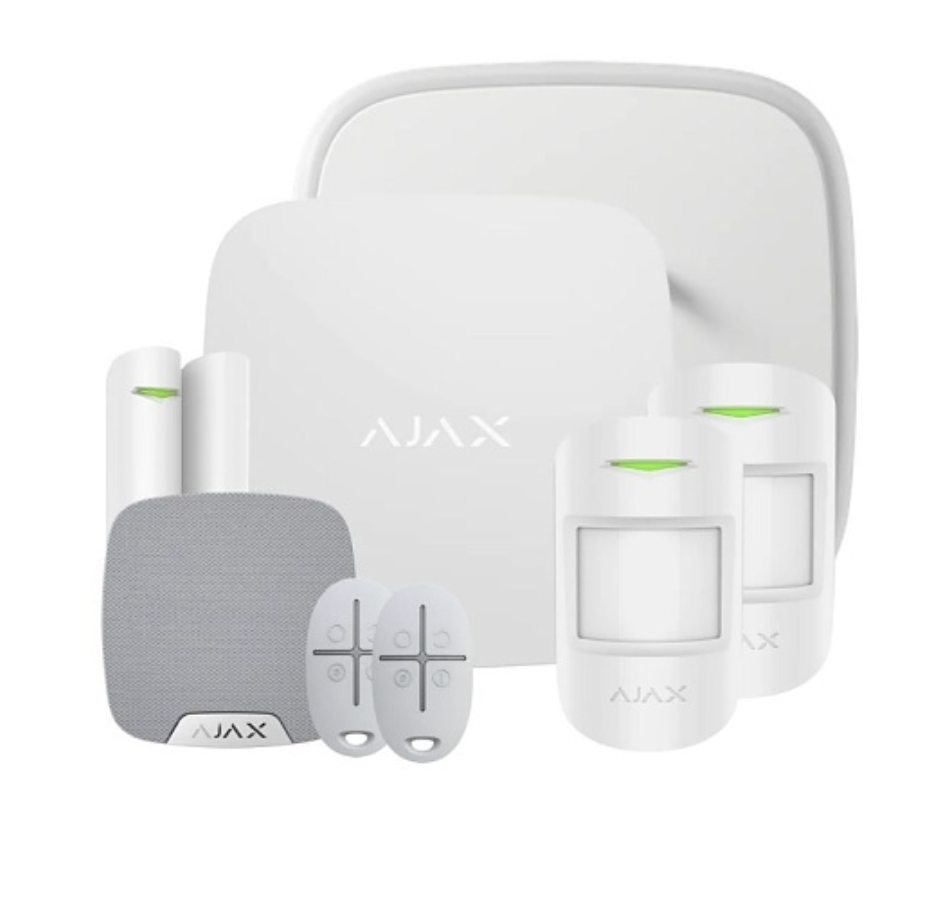Ajax Systems 35651 Ajax Kit 1 Hub2(2G)+MP DD House with keyfobs (8PD) white 