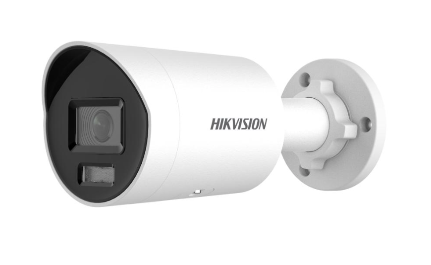 Hikvision 4 MP Powered by Darkfighter Fied Mini Bullet Network Camera DS-2CD2046G2H-I(4mm)- White 