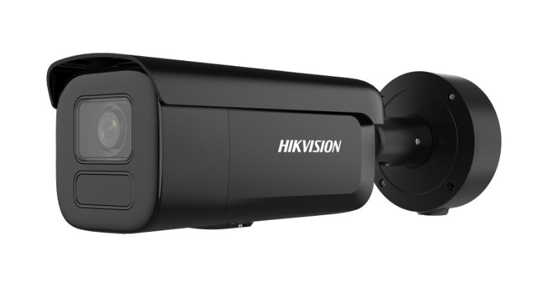 Hikvision 8 MP Powered by Darkfighter Motorised Varifocal Bullet Network Camera Black