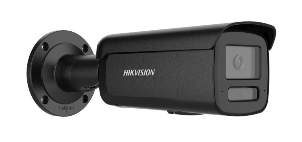 Hikvision 8 MP Smart Hybrid Light with ColorVu Fixed Bullet Network Camera 2.8mm - Black