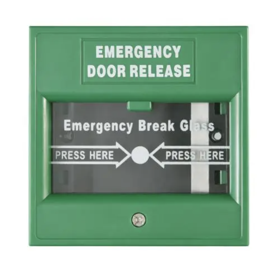 Hikvision DS-K7PEB-Green Emergency Break Glass Green