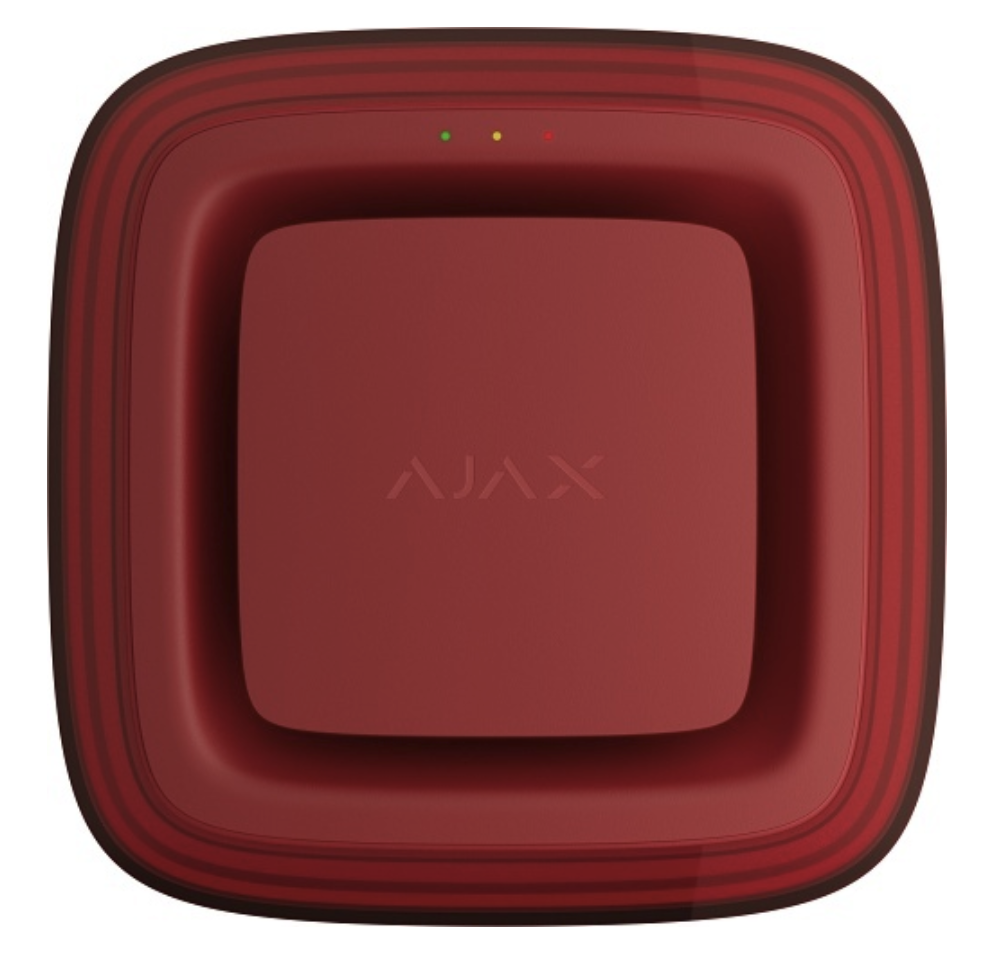 Ajax 118601.279.RD1 EN54 FireProtect (Sounder/VAD) (8EU) ASP - Red