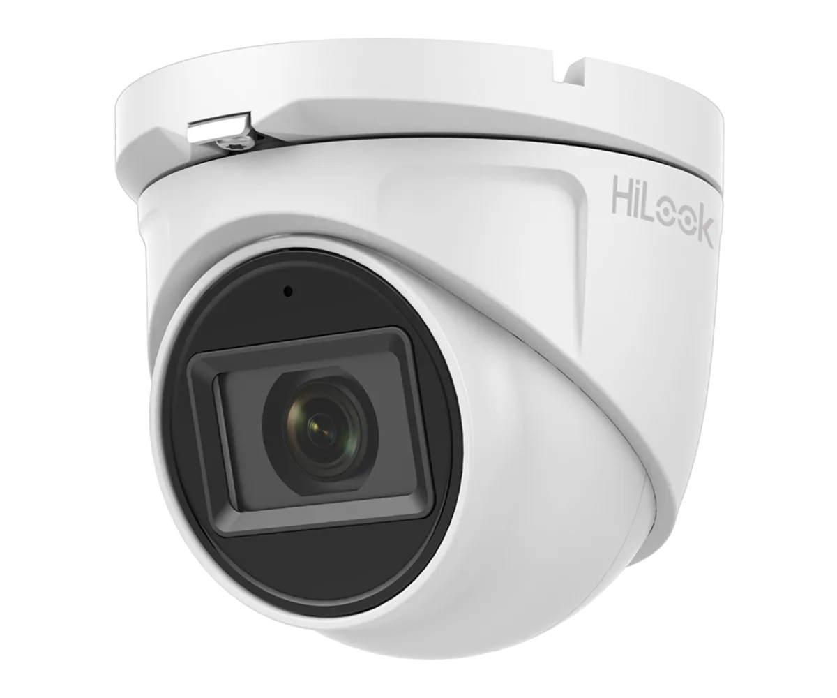 HiLook THC-T150-MS 5MP TVI Mini Turret Audio Camera with Mic 2.8mm