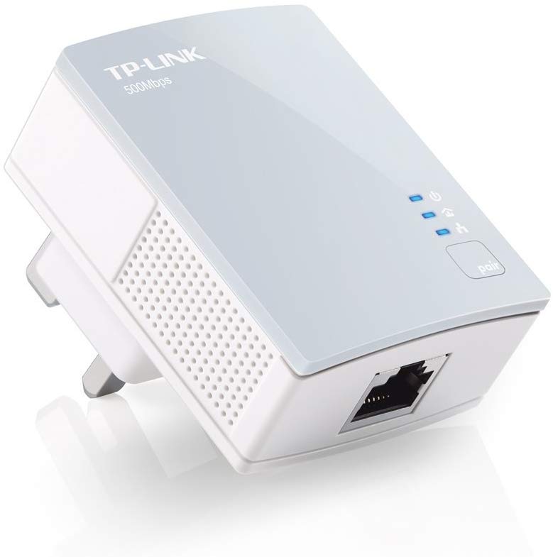 TP-LINK TP Link TL PA411 AV500 Nano Powerline Ethernet Gaming Home Plug X 3 500Mbps