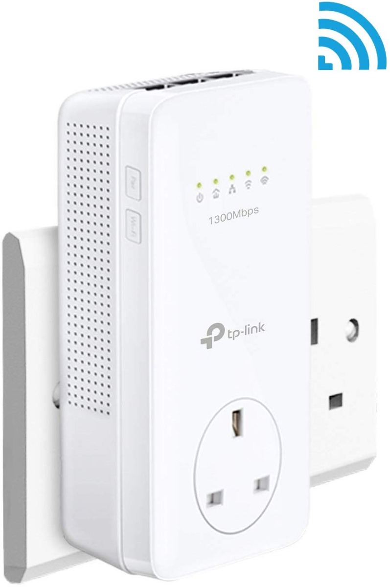 TP-LINK TL-WPA8630P AV1200 Gigabit Passthrough Powerline Ac Wi-Fi  Single Adapter Manufacturer refurbished
