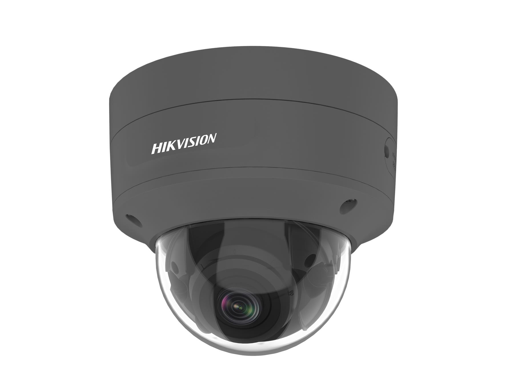 Hikvision DS-2CD2746G2-IZS AcuSense 4MP fixed lens Darkfighter dome camera with IR - Grey