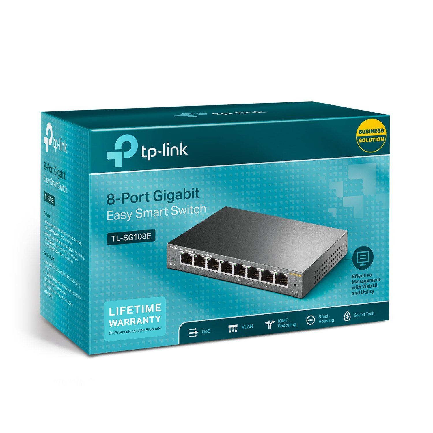 TP-Link TL-SG108E 8-Port Gigabit Easy Smart Switch – UK