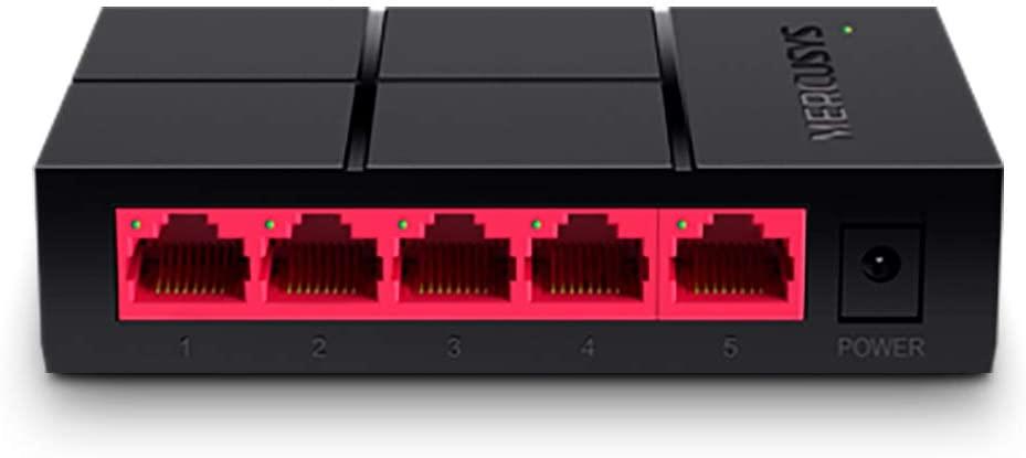 MERCUSYS MS105G 5-Port 1000Mbps Desktop Network Switch UK By TP-Link