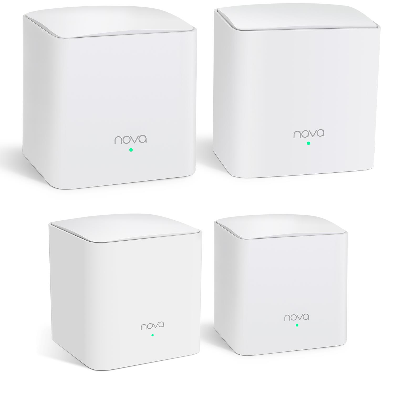 Tenda Nova MW5C Whole Home Mesh WiFi 2500sq² Coverage System Pack of 4