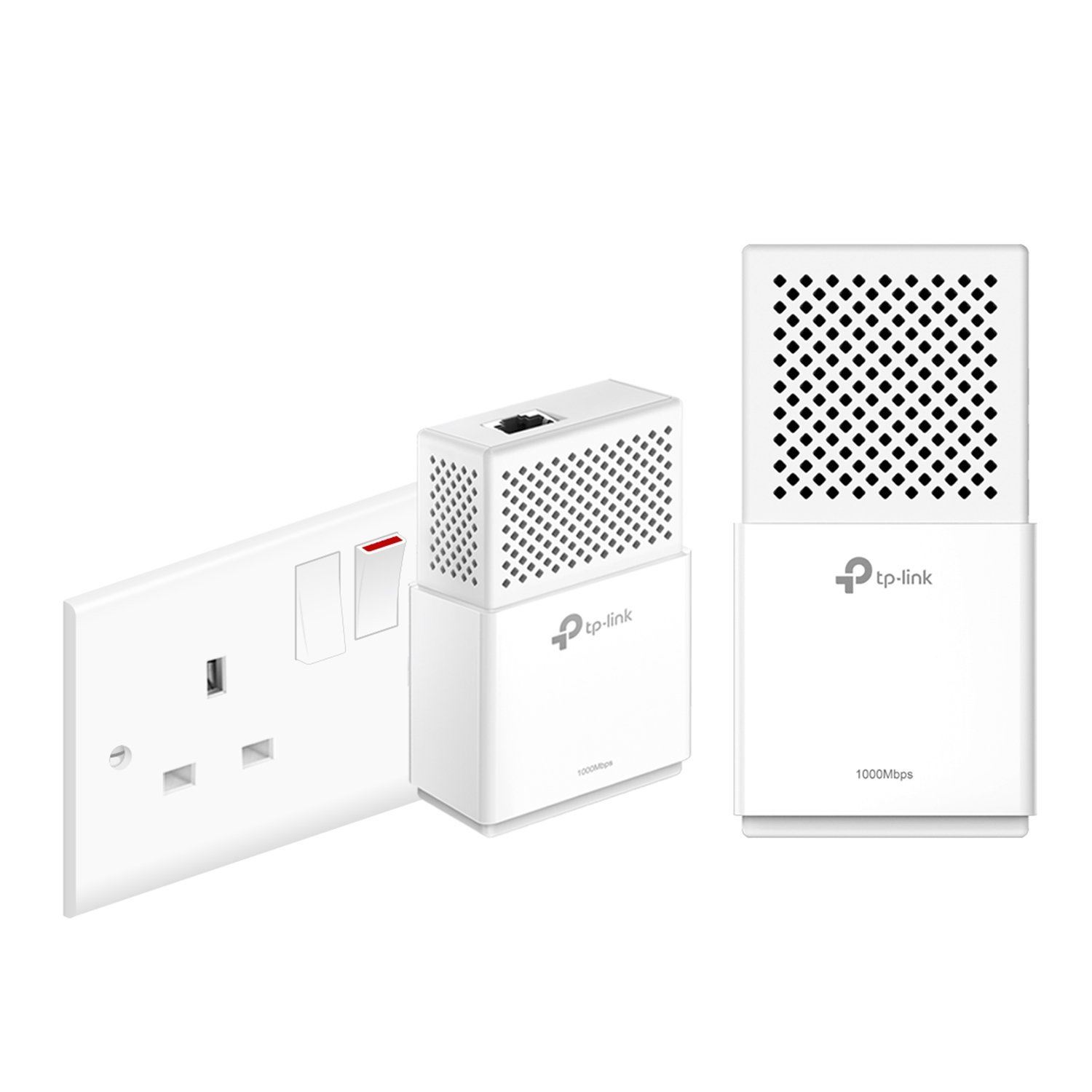 TP-Link TL-WPA7510 KIT AV1000 Gigabit Powerline AC750 Wi-Fi Booster Extender UK