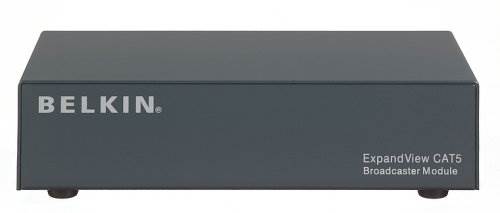 Belkin ExpandView video switch KVM switch Black