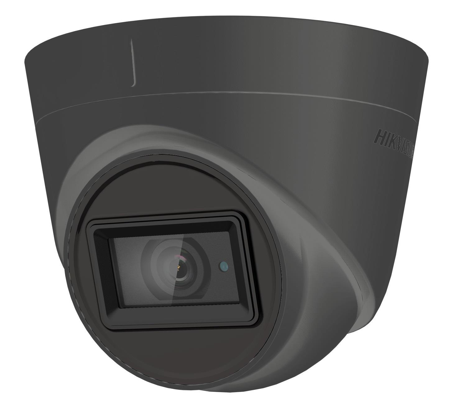 Hikvision 8MP DS-2CE78U1T-IT3F 2.8mm fixed lens turret camera - Grey