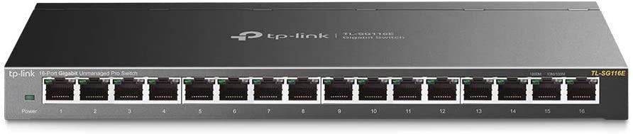 TP-Link TL-SG116E 16-Port Gigabit Easy Smart Managed Network Switch UK