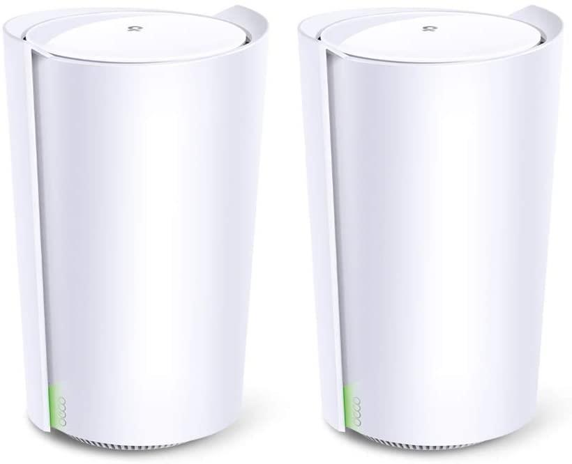 TP-Link AX6600 Whole Home AI-Driven Mesh Wi-Fi 6 System Routers Tri-Band Deco X90-Refurbished