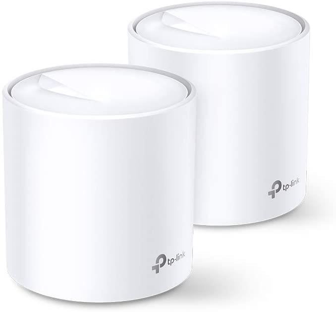 TP-Link Deco X60(2-pack) AX3000 Whole Home Mesh Wi-Fi System Next-Gen WiFi 6 UK