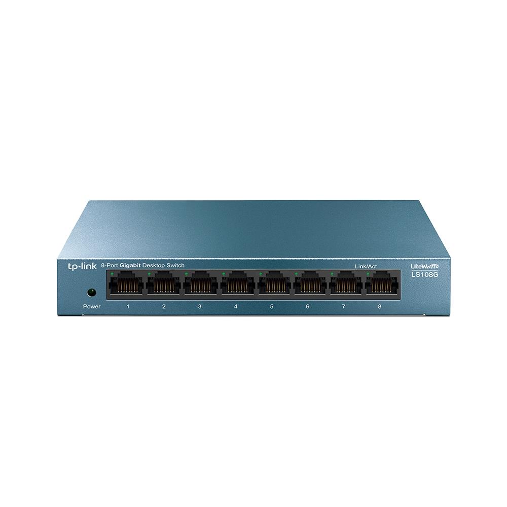 TP-Link 8 Port Gigabit Network Switch, Ethernet Switch Splitter