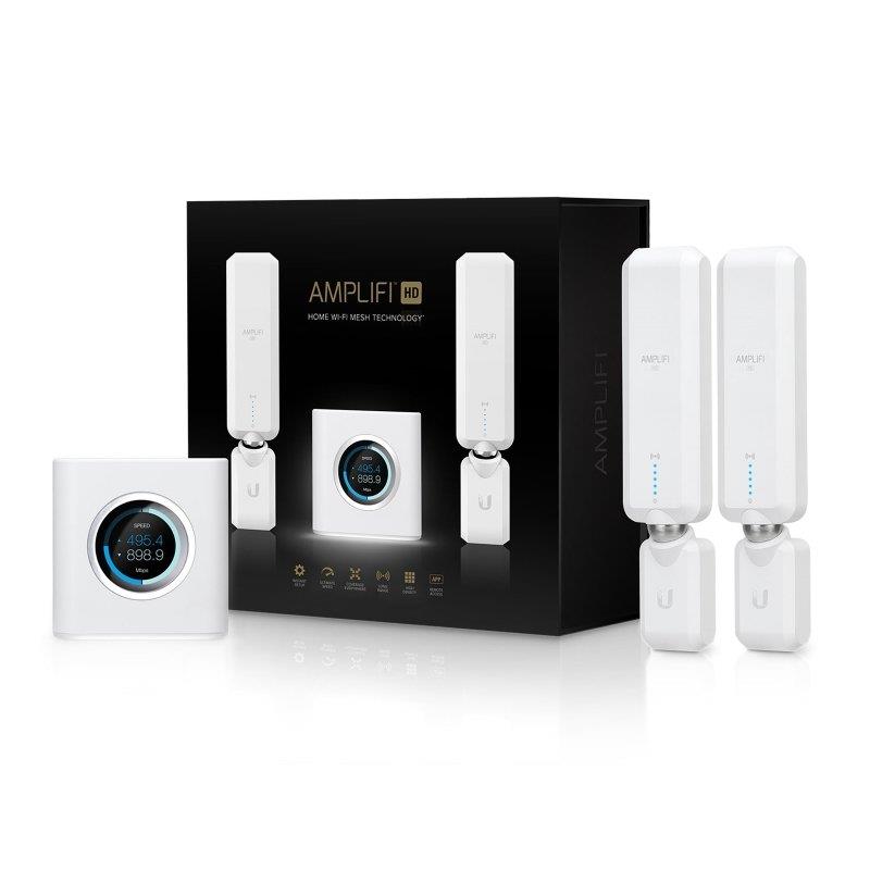 Ubiquiti AmpliFi AFI-HD-UK Mesh Whole Home WiFi Router System - 3 Pack