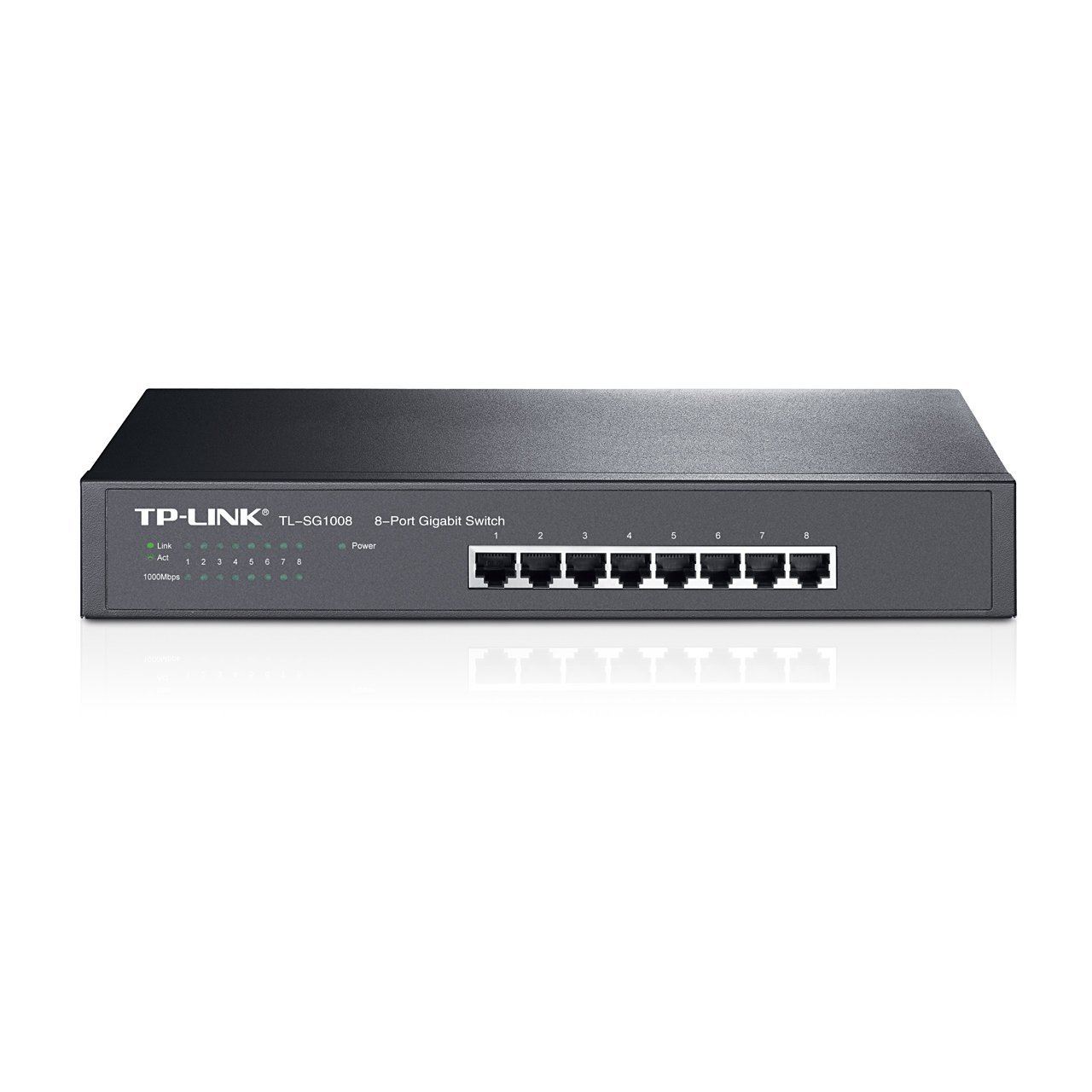 TP-LINK TL-SG1008 8-Port Rackmountable Gigabit Switch v6