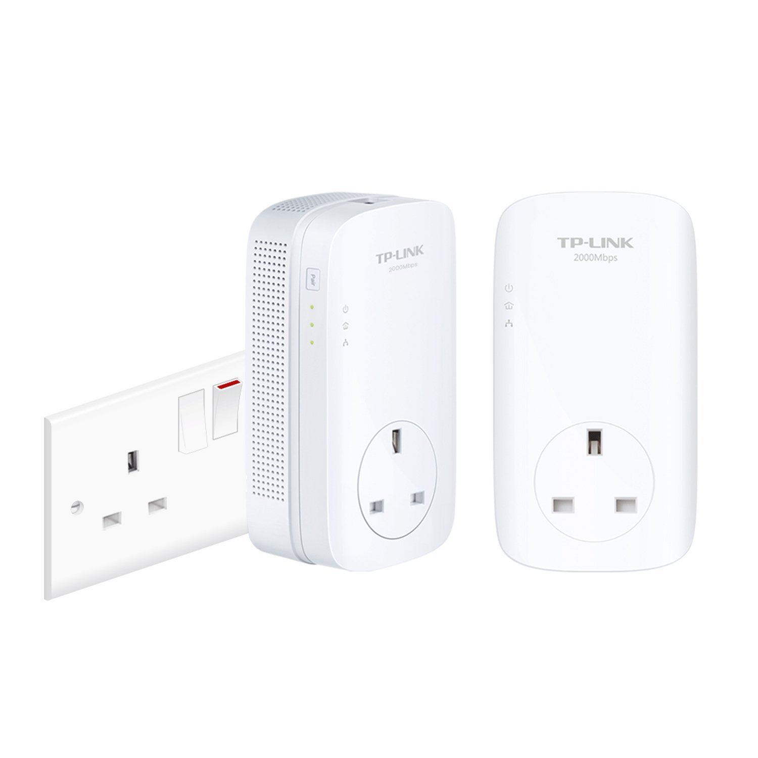 TP-LINK TL-PA9020P KIT Ethernet LAN White 2pc(s) PowerLine network adapter