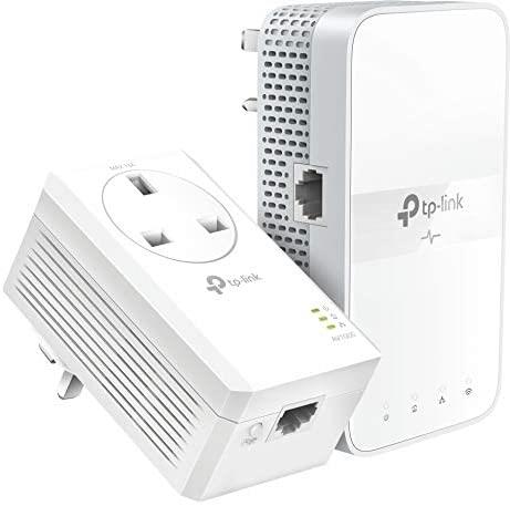 TP-Link TL-WPA7617 KIT AV1000 Gigabit Powerline ac Wi-Fi Extender Kit UK