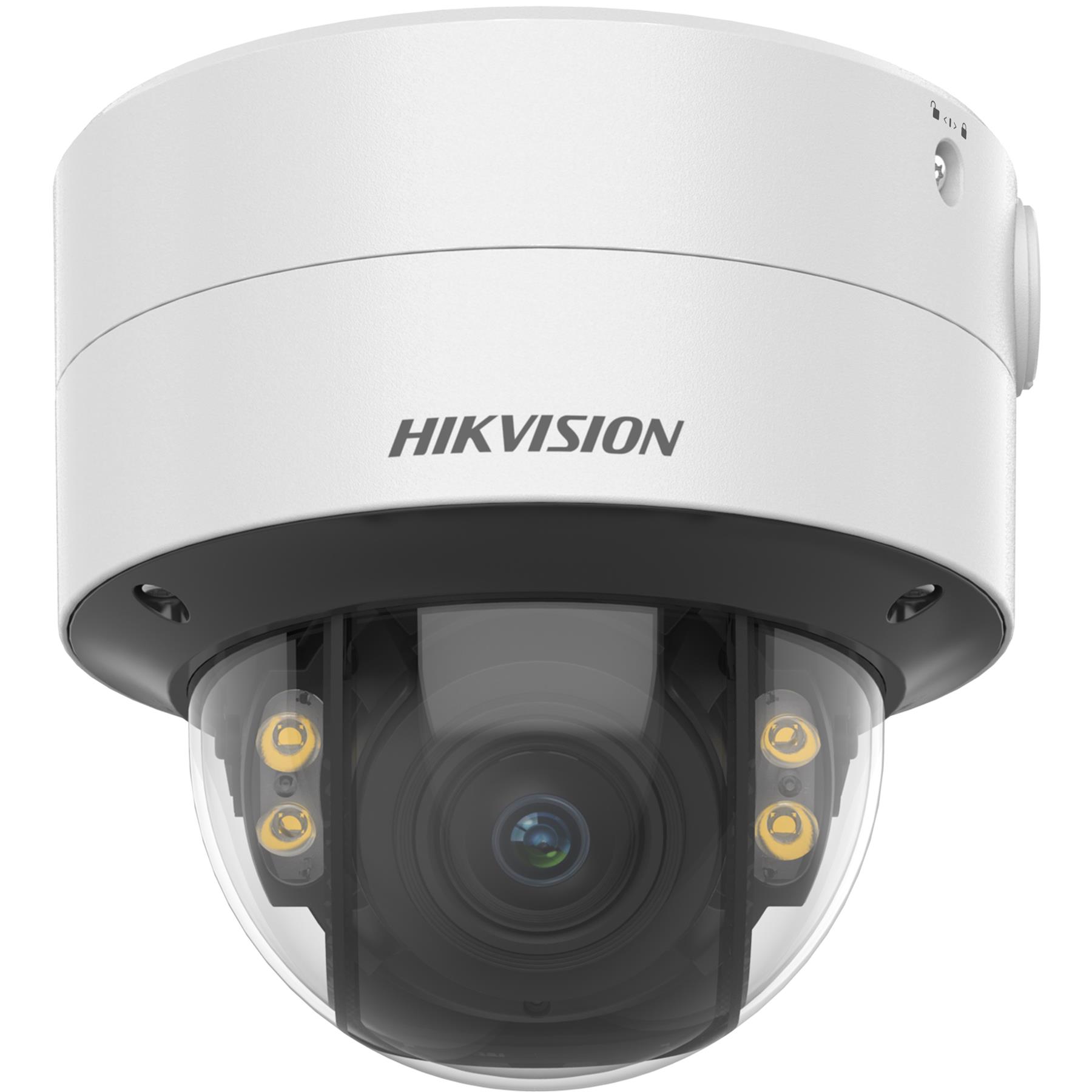 Hikvision AcuSense 4MP varifocal lens ColorVu dome camera DS-2CD2747G2-LZS