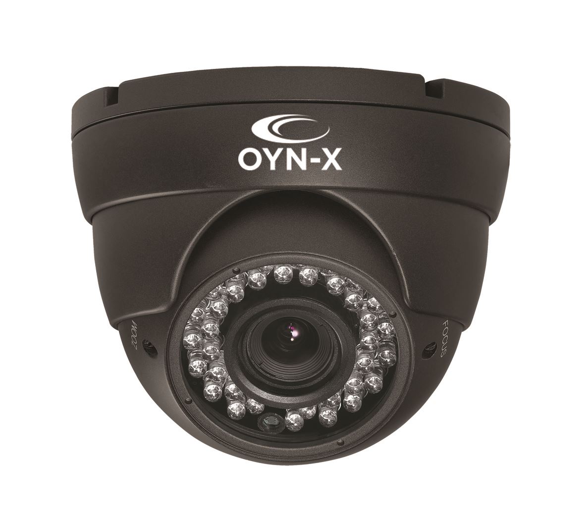 OYN-X 2MP 1080p 2.8-12mm VF Eyeball AHD Day Night WDR CCTV Dome Camera IP66 - Black