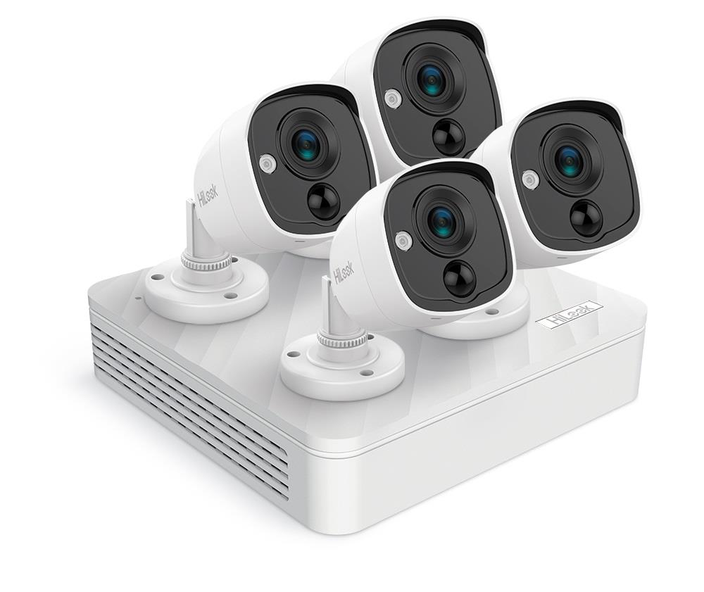 Hikvision HiLook 8 Ch DVR 4 Camera 5MP Super HD DVR CCTV System with 2TB HDD CCTV KIT