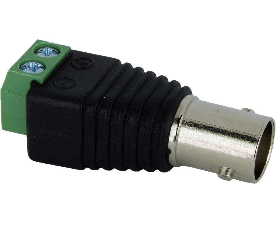 BNC Female to Screw Terminal Block Connector Single Pack