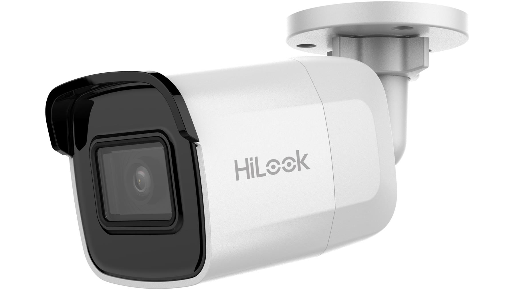 HiLook IPC-B180H-UF(4mm) 8MP 4K IP Network Bullet Camera with Built in Mic, 30m IR & POE