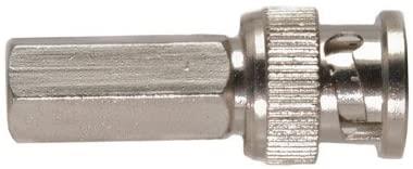 BNC Twist Screw On Plug Male Connector for CCTV Security RG59 Coaxal Cable pack of 100