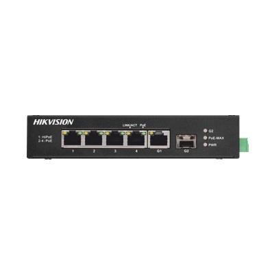 Hikvision DS-3T0506HP-E/HS  4 Port Gigabit Unmanaged Harsh POE Switch