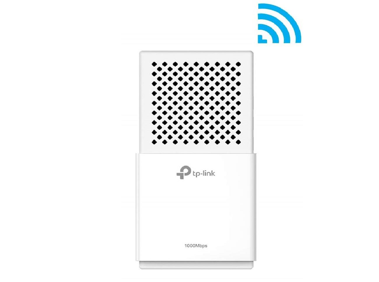 TP-Link TL-WPA7510 KIT AV1000 Gigabit Powerline AC750 Wi-Fi Booster Extender Single Plug UK Manufacturer Refurbished