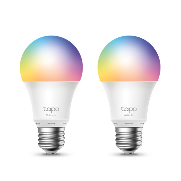 TP-Link Tapo L530E(2-pack) Smart Wi-Fi Light Bulb, Multicolor, E27 8.7W Amazon Alexa