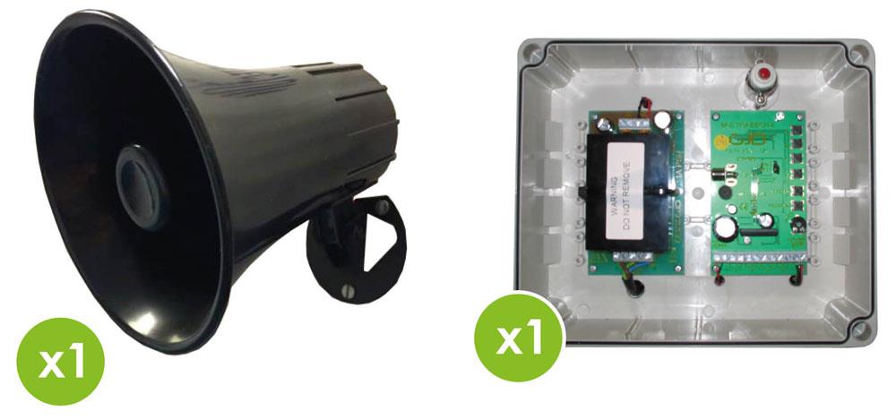 Multispeech Kit Voice Enunciator inc 1 Speaker