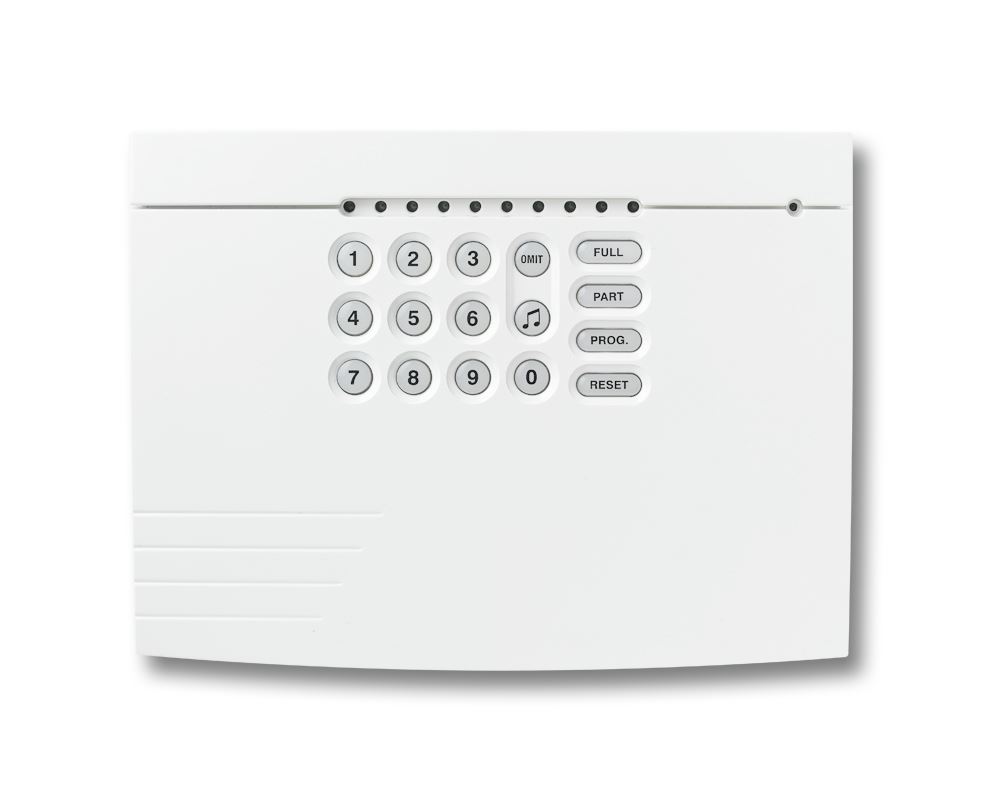 Texecom Veritas 8 Compact Burglar Alarm Control Panel 8 Zone Programable