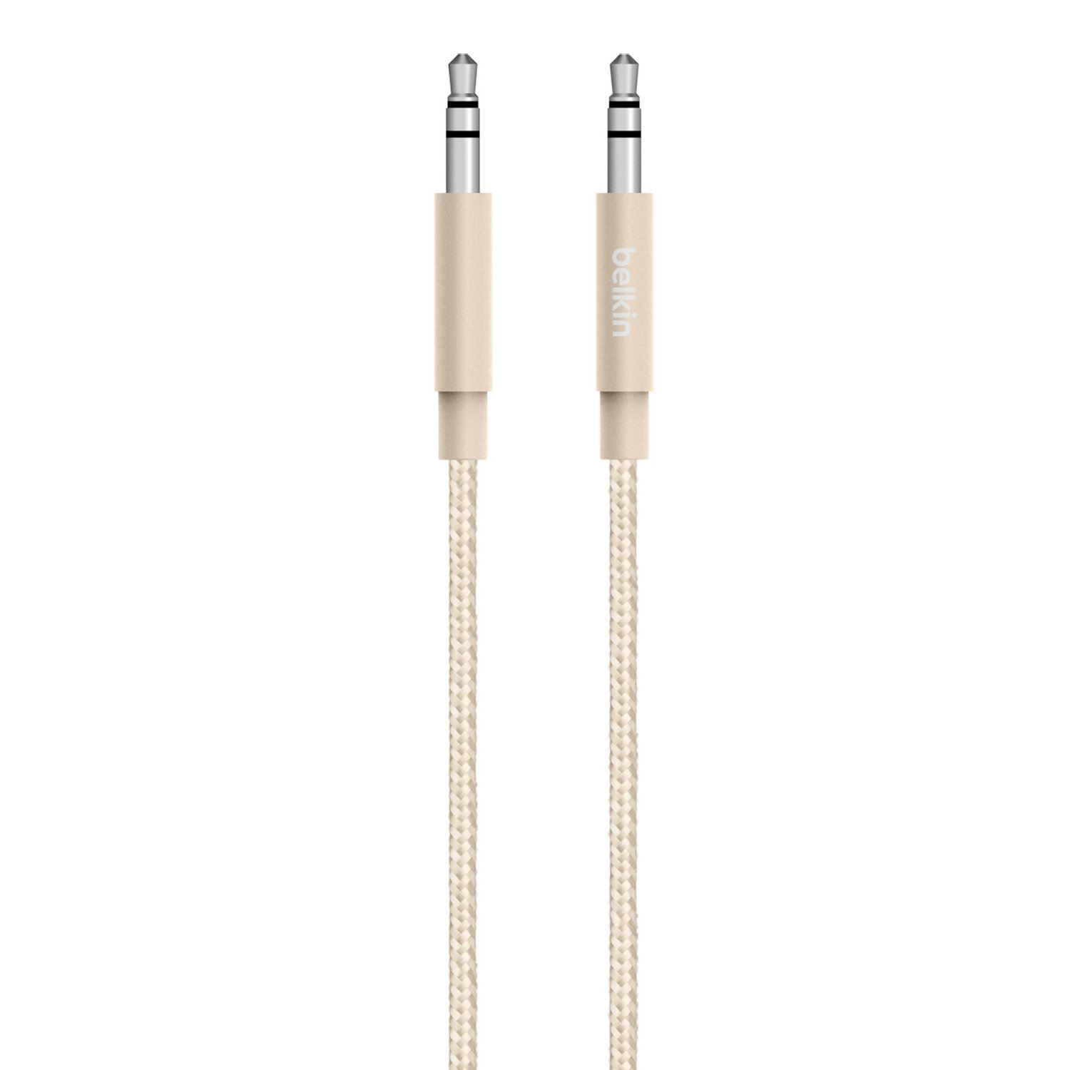 Belkin AV10164BT04-GLD audio cable 1.2 m 3.5mm Gold