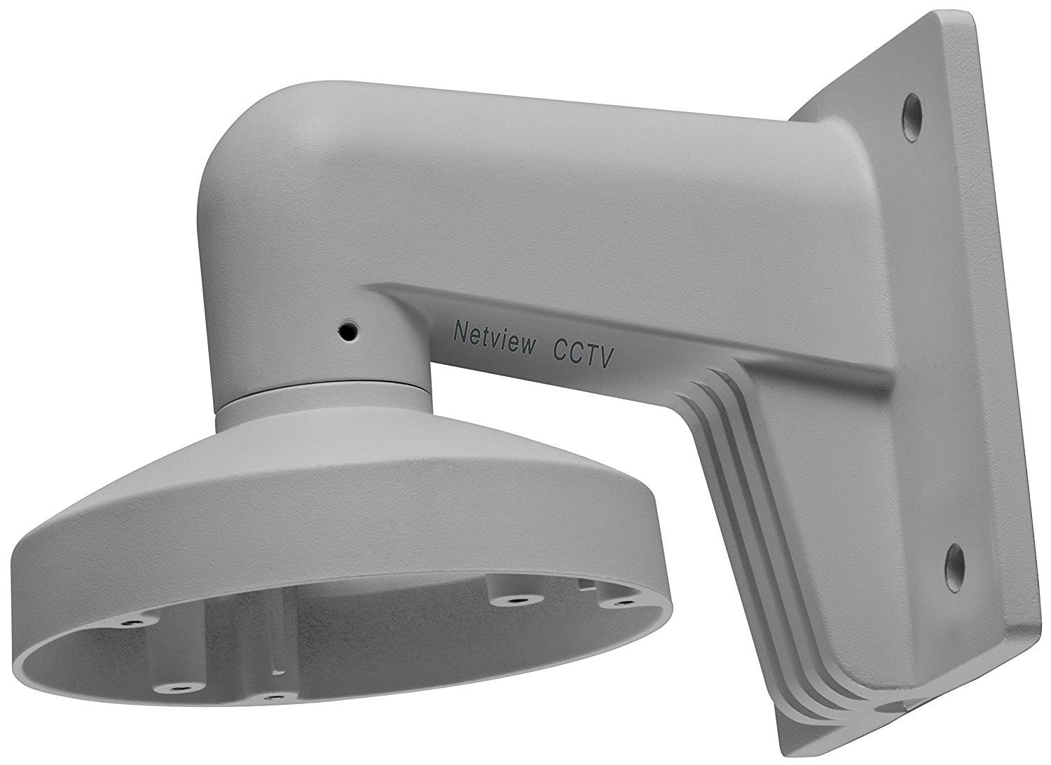 Hikvision Metal Wall Mount Bracket Metal Wall Mount Bracket for Vendal proof caemas - White
