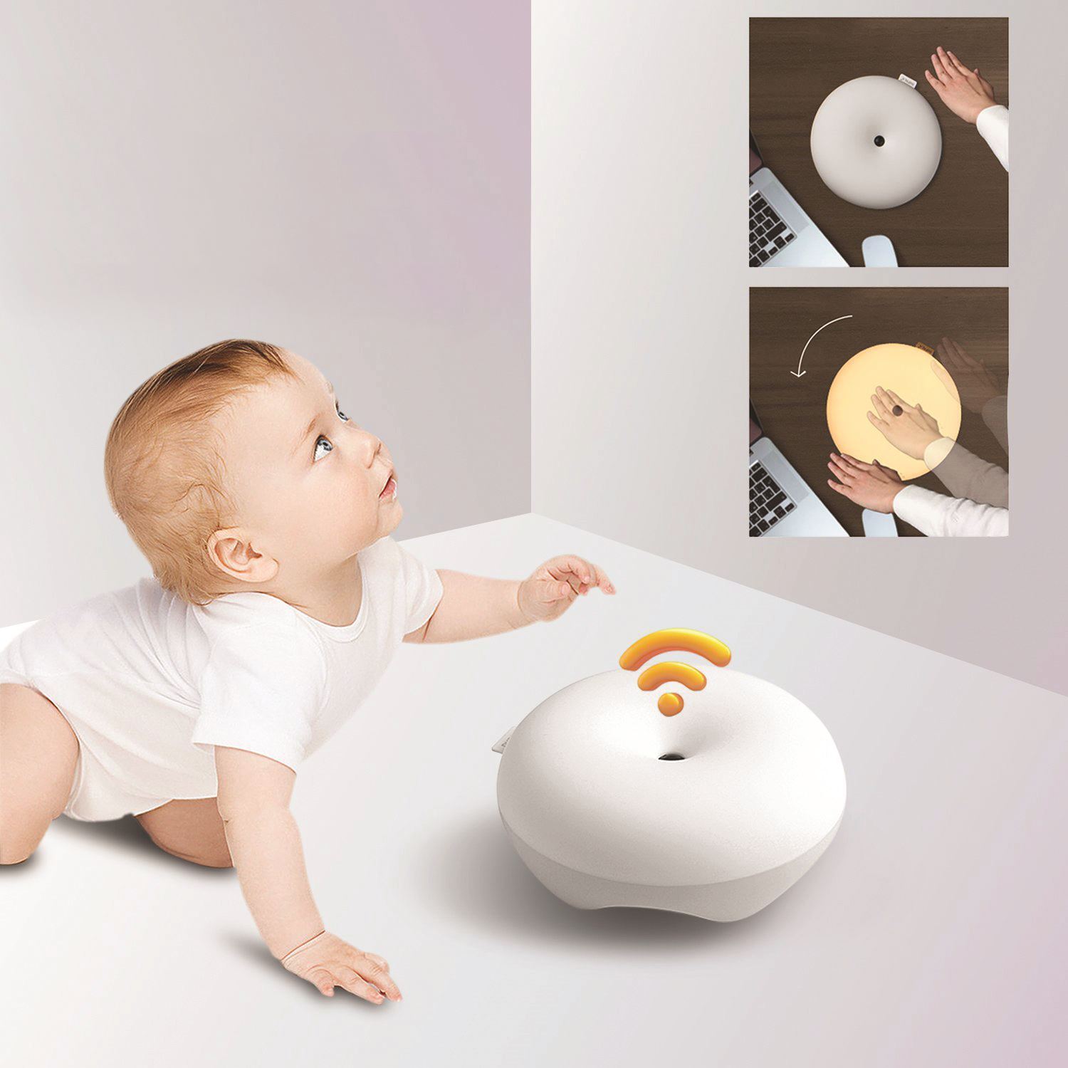 Express One DL-100 Rechargeable Wireless Motion Sensor LED Table Mood Light